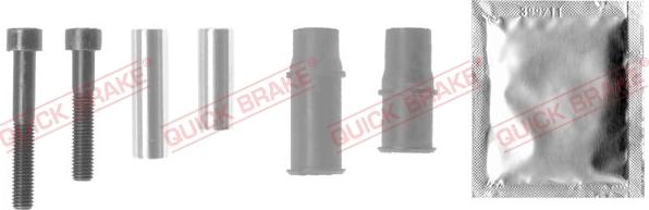 QUICK BRAKE 113-1313X - Guide Sleeve Kit, brake caliper autospares.lv