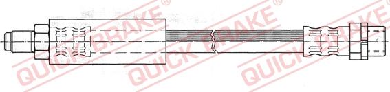 QUICK BRAKE 32.325 - Brake Hose autospares.lv