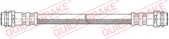 QUICK BRAKE 27.056 - Brake Hose autospares.lv