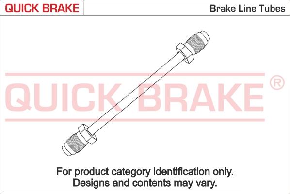 QUICK BRAKE CN-0410A-A - Brake Lines autospares.lv