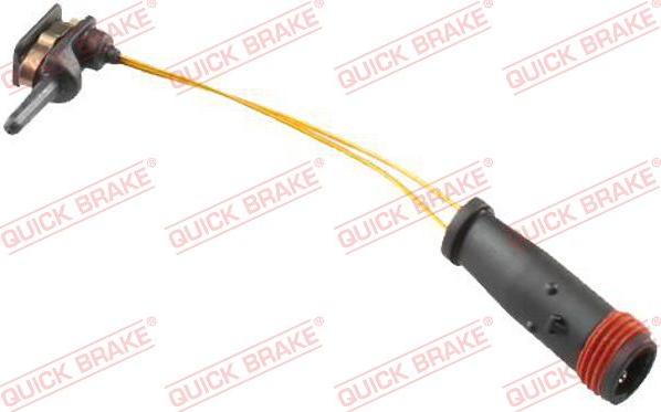 QUICK BRAKE WS 0196 B - Warning Contact, brake pad wear autospares.lv