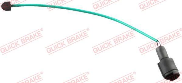 QUICK BRAKE WS 0107 A - Warning Contact, brake pad wear autospares.lv