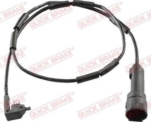 QUICK BRAKE WS 0129 B - Warning Contact, brake pad wear autospares.lv