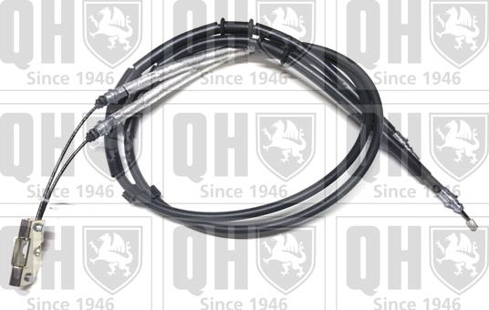 Quinton Hazell BC4007 - Cable, parking brake autospares.lv