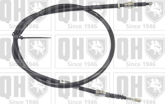Quinton Hazell BC3485 - Cable, parking brake autospares.lv