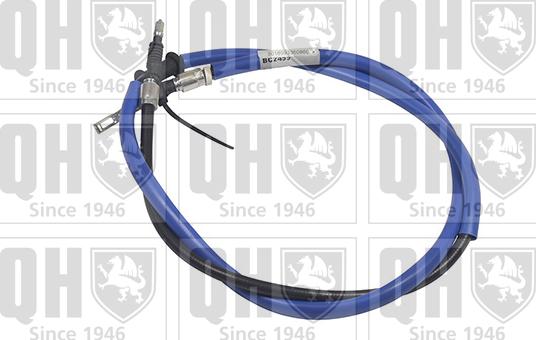 Quinton Hazell BC2455 - Cable, parking brake autospares.lv