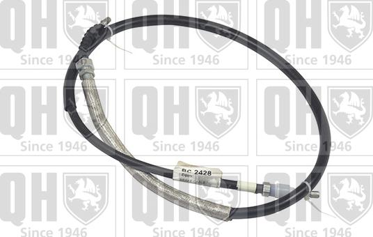 Quinton Hazell BC2428 - Cable, parking brake autospares.lv