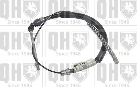 Quinton Hazell BC2226 - Cable, parking brake autospares.lv