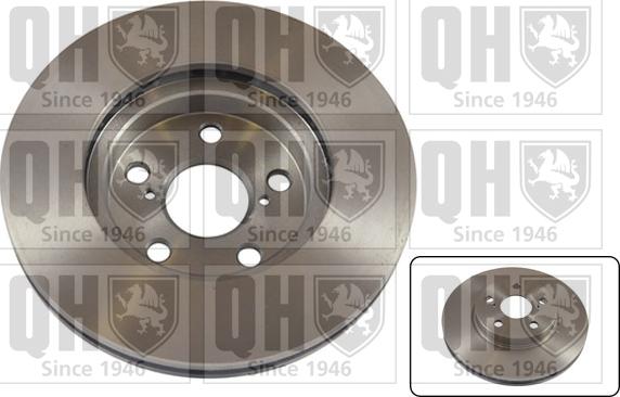 Quinton Hazell BDC4991 - Brake Disc autospares.lv