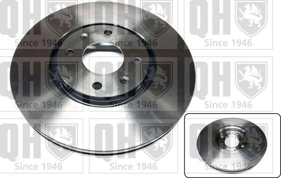 Quinton Hazell BDC4997 - Brake Disc autospares.lv