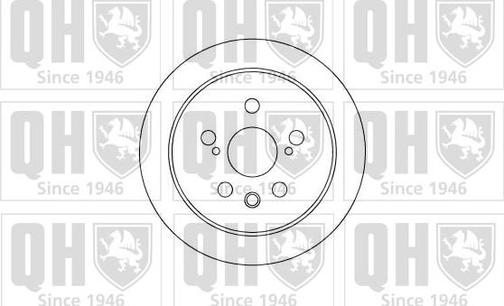 Quinton Hazell BDC4919 - Brake Disc autospares.lv