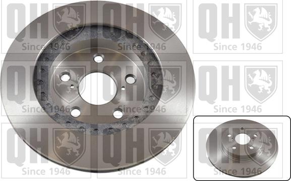 Quinton Hazell BDC4921 - Brake Disc autospares.lv