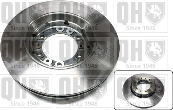 Quinton Hazell BDC4979 - Brake Disc autospares.lv