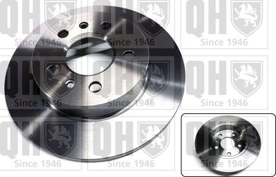 Quinton Hazell BDC4405 - Brake Disc autospares.lv