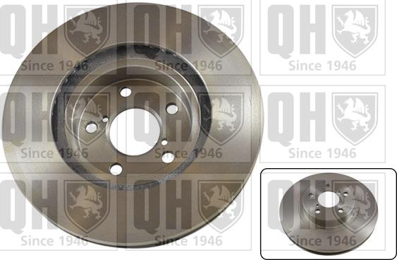 Quinton Hazell BDC4413 - Brake Disc autospares.lv