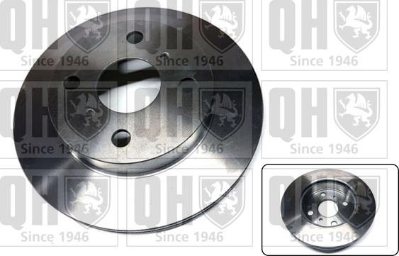 Quinton Hazell BDC4591 - Brake Disc autospares.lv