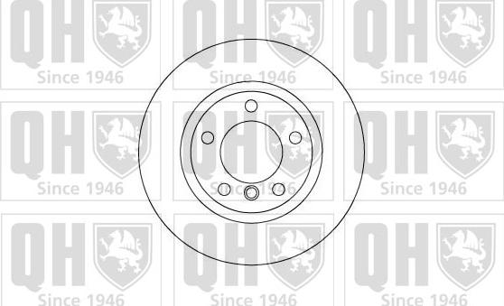 Quinton Hazell BDC4549 - Brake Disc autospares.lv