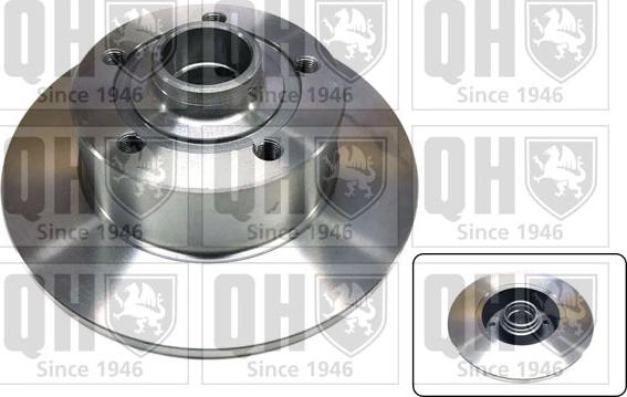 Quinton Hazell BDC4552 - Brake Disc autospares.lv