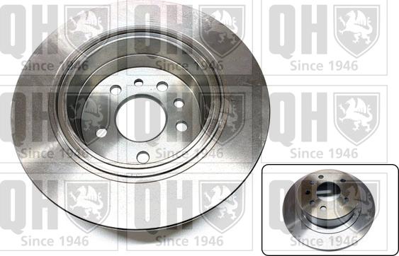 Quinton Hazell BDC4581 - Brake Disc autospares.lv