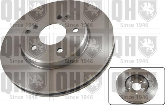 Quinton Hazell BDC4539 - Brake Disc autospares.lv