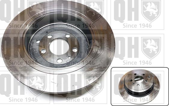 Quinton Hazell BDC4526 - Brake Disc autospares.lv