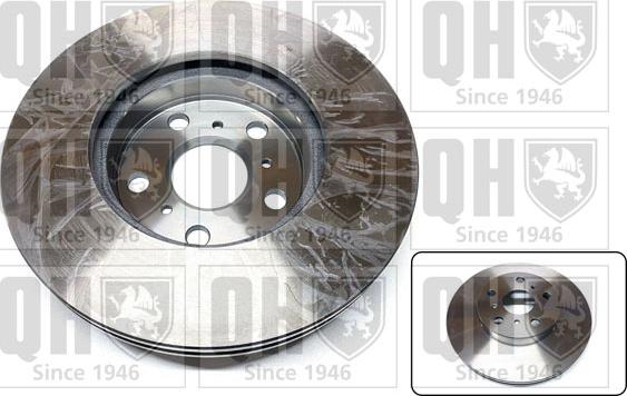 Quinton Hazell BDC4644 - Brake Disc autospares.lv