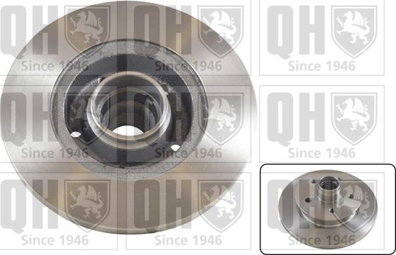 Quinton Hazell BDC4646 - Brake Disc autospares.lv
