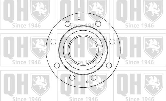 Quinton Hazell BDC4652 - Brake Disc autospares.lv