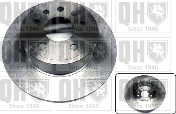 Quinton Hazell BDC4680 - Brake Disc autospares.lv