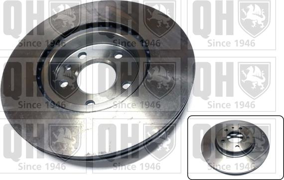 Quinton Hazell BDC4681 - Brake Disc autospares.lv