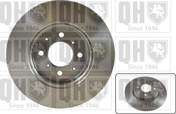 Quinton Hazell BDC4682 - Brake Disc autospares.lv