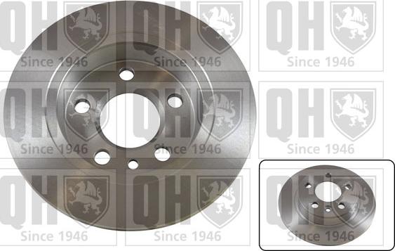 Quinton Hazell BDC4627 - Brake Disc autospares.lv