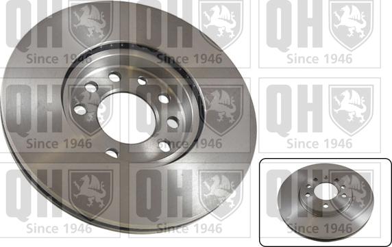 Quinton Hazell BDC4678 - Brake Disc autospares.lv