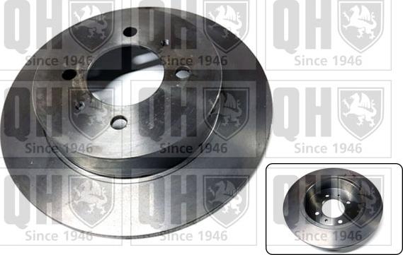 Quinton Hazell BDC4892 - Brake Disc autospares.lv