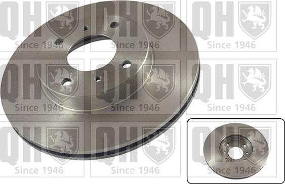 Quinton Hazell BDC4850 - Brake Disc autospares.lv