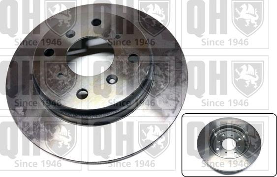 Quinton Hazell BDC4853 - Brake Disc autospares.lv