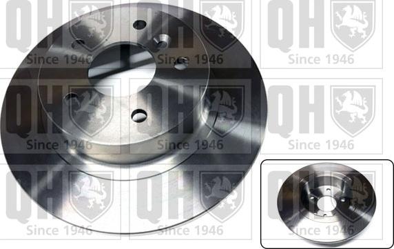 Quinton Hazell BDC4800 - Brake Disc autospares.lv