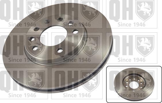 Quinton Hazell BDC4814 - Brake Disc autospares.lv