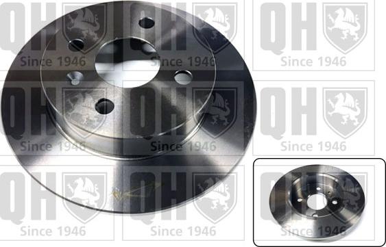 Quinton Hazell BDC4815 - Brake Disc autospares.lv