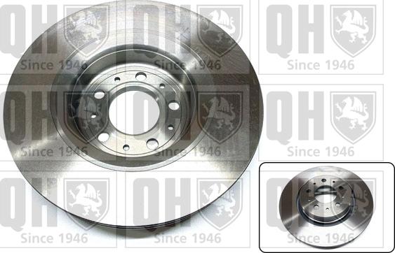 Quinton Hazell BDC4810 - Brake Disc autospares.lv