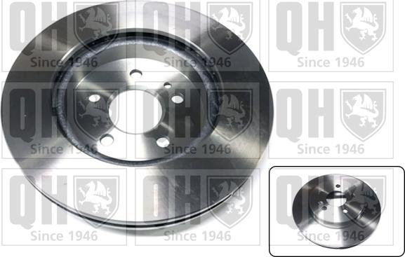 Quinton Hazell BDC4817 - Brake Disc autospares.lv