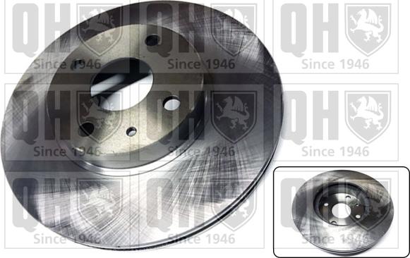 Quinton Hazell BDC4876 - Brake Disc autospares.lv