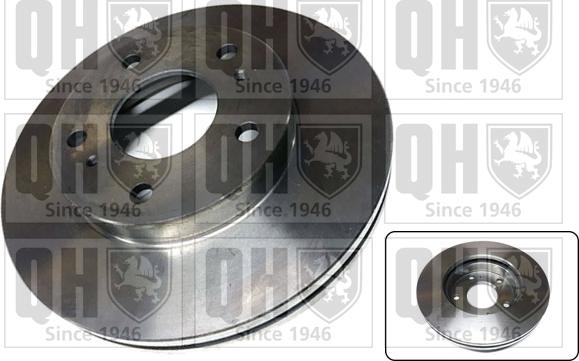 Quinton Hazell BDC4396 - Brake Disc autospares.lv