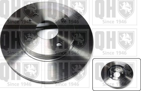 Quinton Hazell BDC4386 - Brake Disc autospares.lv