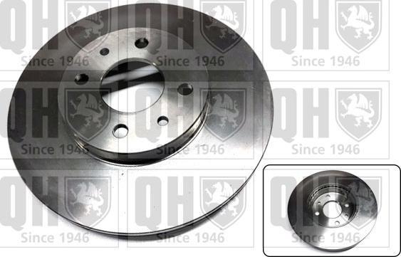 Quinton Hazell BDC4338 - Brake Disc autospares.lv