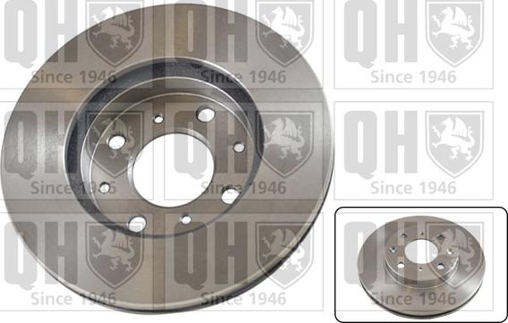 Quinton Hazell BDC4371 - Brake Disc autospares.lv