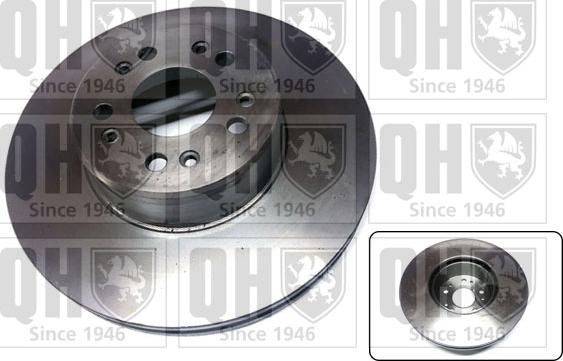 Quinton Hazell BDC4378 - Brake Disc autospares.lv