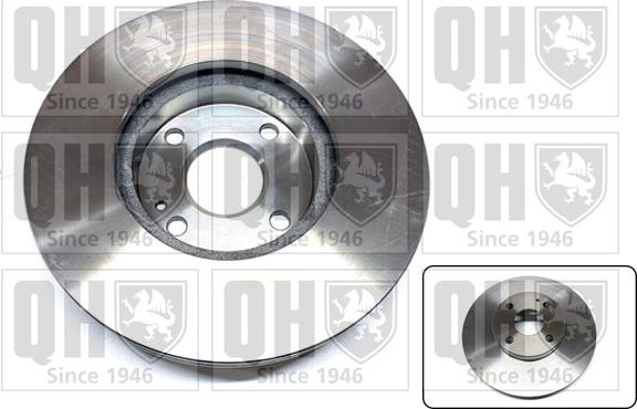 Quinton Hazell BDC4294 - Brake Disc autospares.lv