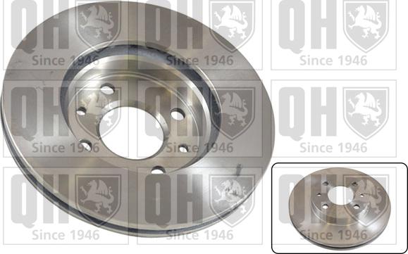 Quinton Hazell BDC4749 - Brake Disc autospares.lv