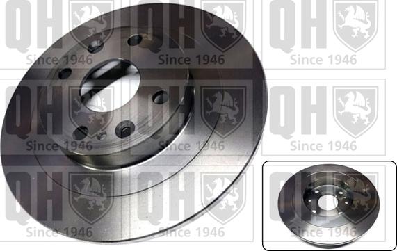 Quinton Hazell BDC4747 - Brake Disc autospares.lv